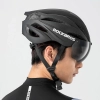 ROCKBROS Kask rowerowy z szybką odpinanymi okularami z filtrem UV unisex