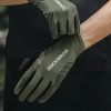 ROCKBROS Rękawiczki rowerowe amortyzujące pełne rozmiar XXL - zielone