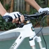 ROCKBROS Rękawiczki kolarskie rowerowe MTB rozmiar S - biało-czarne