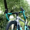 ROCKBROS Owijka na kierownicę rowerową silikonowa perforowana - czarna