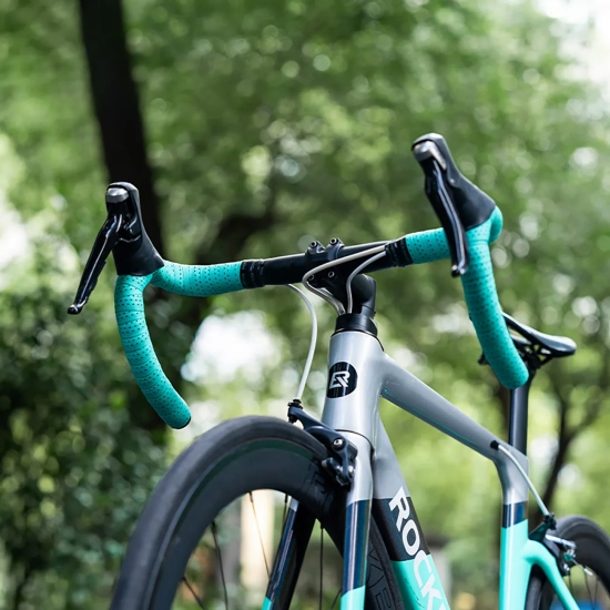 ROCKBROS Owijka na kierownicę rowerową z pianki EVA wzór Power - czarna