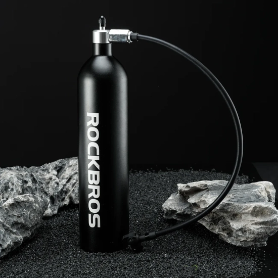 ROCKBROS Zbiornik ciśnieniowy do pompowania opon bezdętkowych tubeless 200
