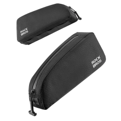 ROCKBROS Torba rowerowa mocowana na ramę 0.9l - czarna