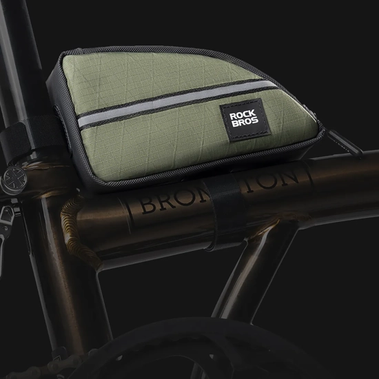 ROCKBROS Torba rowerowa trójkątna na ramę 0.8l - czarna