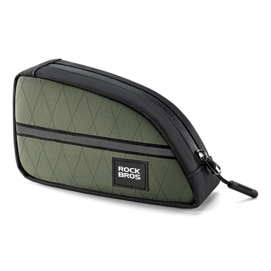 ROCKBROS Torba rowerowa trójkątna na ramę 0.8l - zielona