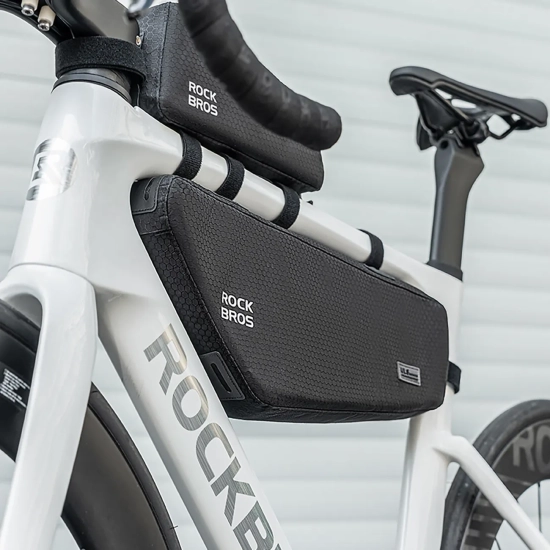 ROCKBROS Torba sakwa rowerowa mocowana pod ramę 2.9l - czarna
