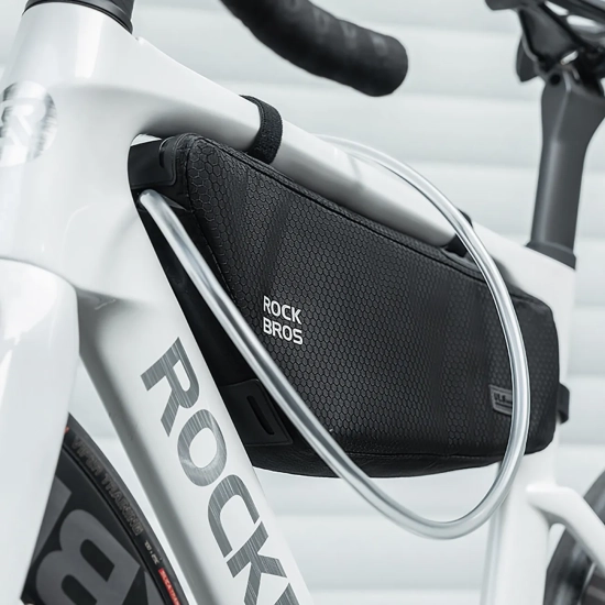 ROCKBROS Torba sakwa rowerowa mocowana pod ramę 2.9l - czarna