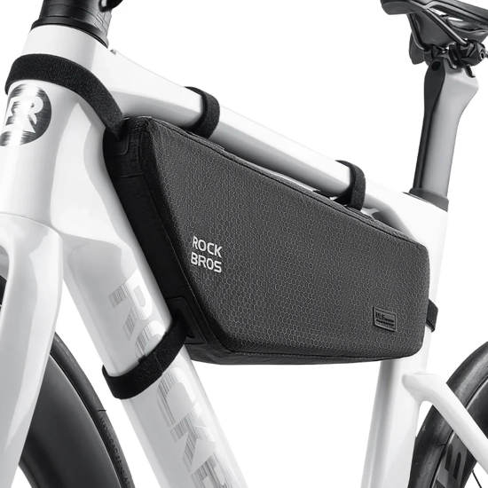 ROCKBROS Torba sakwa rowerowa mocowana pod ramę 2.9l - czarna