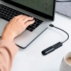 WOZINSKY Adapter przejściówka USB-C (męski) - USB-A (żeński) OTG - czarny
