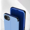 HURTEL Etui pokrowiec z klapką na iPhone 16e Clear View Case - niebieski
