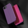 HURTEL Etui pokrowiec z klapką na iPhone 16e Clear View Case - różowy