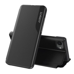 HURTEL Etui futerał z klapką podstawką na iPhone 16e Eco Leather View Case