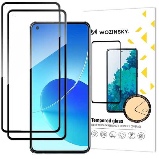 WOZINSKY Szkło hartowane na Xiaomi Redmi Note 14S Full Glue Tempered Glass
