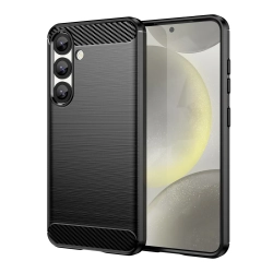 HURTEL Etui elastyczne silikonowe na Xiaomi Redmi Note 14S Carbon Case