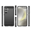 HURTEL Etui elastyczne silikonowe na Xiaomi Poco X7 Carbon Case - czarne