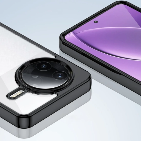 HURTEL Etui z żelową ramką na Xiaomi Poco F7 Ultra Outer Space Case