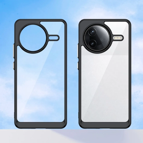 HURTEL Etui z żelową ramką na Xiaomi Poco F7 Ultra Outer Space Case