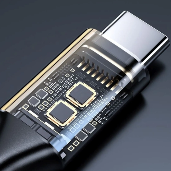 WOZINSKY Adapter przejściówka USB-C - mini jack 3.5mm - czarny