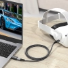 WOZINSKY Adapter przejściówka USB-A - USB-C OTG - czarny