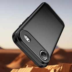 HURTEL Etui pokrowiec plecki na iPhone 17 Air Carbon Case - czarne