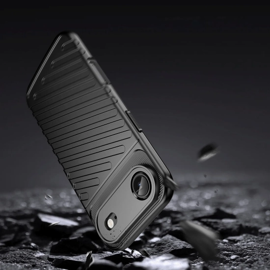 HURTEL Etui pokrowiec plecki na iPhone 17 Air Thunder Case - czarne