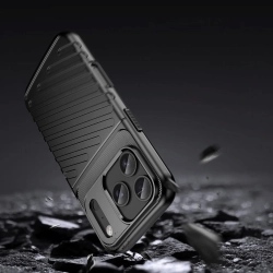 HURTEL Etui pokrowiec plecki na iPhone 17 Pro Thunder Case - czarne