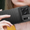 HURTEL Etui pokrowiec plecki na iPhone 17 Pro Max Thunder Case - czarne