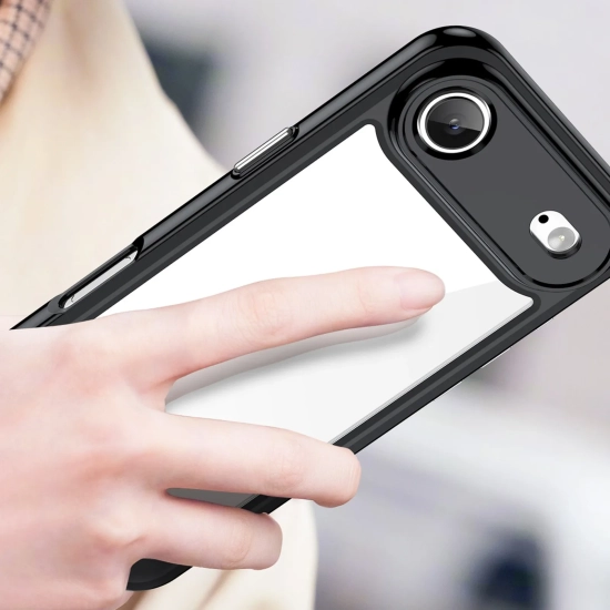 HURTEL Etui case pokrowiec na iPhone 17 Air Outer Space - czarne