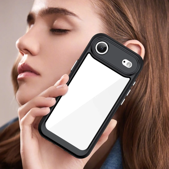 HURTEL Etui case pokrowiec na iPhone 17 Air Outer Space - czarne