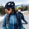 WOZINSKY Kask rowerowy MTB z odpinanym daszkiem lekki 57-62 cm