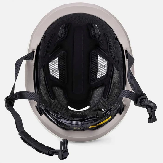 WOZINSKY Kask rowerowy MTB z odpinanym daszkiem lekki 57-62 cm - pastelowa
