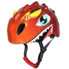 WOZINSKY Kask rowerowy dziecięcy lekki 50-54 cm - czerwony smok