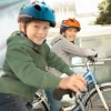 WOZINSKY Kask rowerowy dziecięcy lekki 50-54 cm - czerwony smok