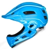 WOZINSKY Kask rowerowy fullface dziecięcy z tylną lampką USB 52-56 cm