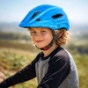WOZINSKY Kask rowerowy fullface dziecięcy z tylną lampką USB 52-56 cm