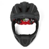 WOZINSKY Kask rowerowy fullface dziecięcy z tylną lampką USB 52-56 cm