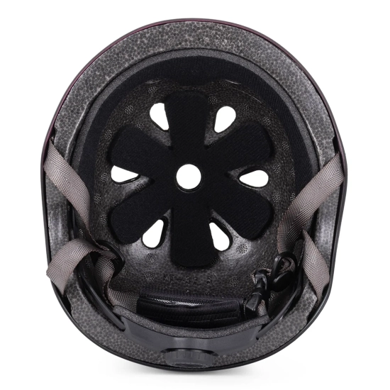 WOZINSKY Kask rowerowy BMX hulajnoga lekki 54-58 cm - czarny