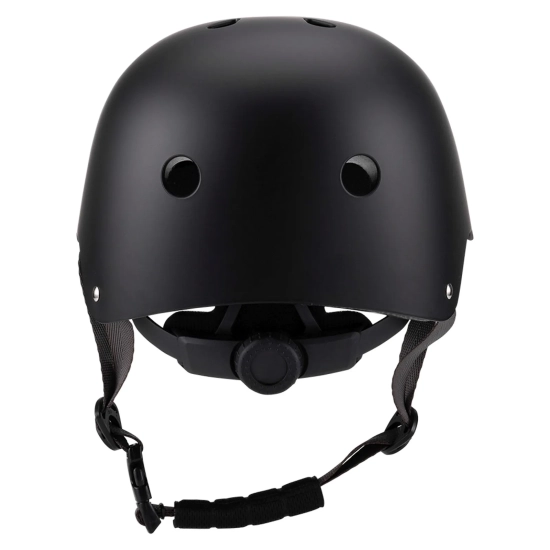 WOZINSKY Kask rowerowy BMX hulajnoga lekki 54-58 cm - czarny