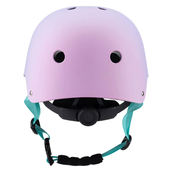 WOZINSKY Kask rowerowy BMX hulajnoga 48-52 cm - gradient różowy