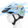 WOZINSKY Kask rowerowy dziecięcy MTB z odpinanym daszkiem 52-56 cm