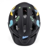 WOZINSKY Kask rowerowy dziecięcy MTB z odpinanym daszkiem 52-56 cm - czarny