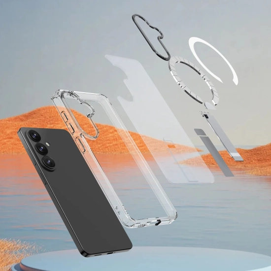 HURTEL Etui pokrowiec na Samsung Galaxy S26 z podstawką Hybrid Armor X