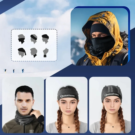 ROCKBROS Komin narciarski bandana sportowa wielofunkcyjna rozmiar