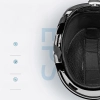 ROCKBROS Kask narciarski snowboardowy z nausznikami rozmiar L - czarny