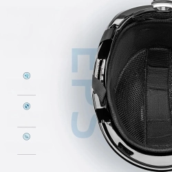 ROCKBROS Kask narciarski snowboardowy z nausznikami dla dzieci rozmiar M