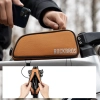 ROCKBROS Torba rowerowa na górną rurę ramy wodoodporna 0.7L - pomarańczowa