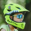 ROCKBROS Kask rowerowy dziecięcy z odpinaną szczęką rozmiar M 54-58cm