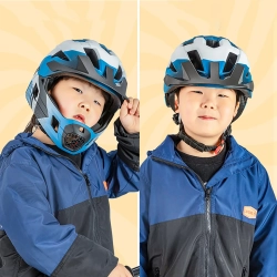 ROCKBROS Kask rowerowy dziecięcy z odpinaną szczęką rozmiar M 54-57cm