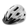 ROCKBROS Kask rowerowy młodzieżowy z odpinanym daszkiem 54–58 cm - biały