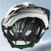 ROCKBROS Kask rowerowy młodzieżowy z odpinanym daszkiem 54–58 cm - biały